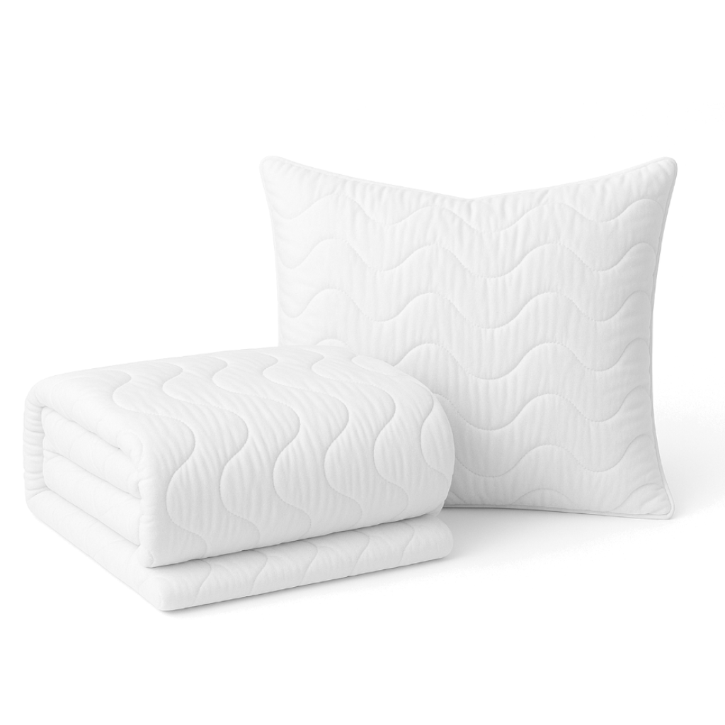 Zestaw: kołdra 140x200 i poduszka 70x80